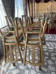 Mese, scaune , vesela, mobilier birou, rafturi