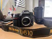 Vand Nikon D610 + Obiectiv Nikon AF-P 70-300mm (Nou) + accesorii