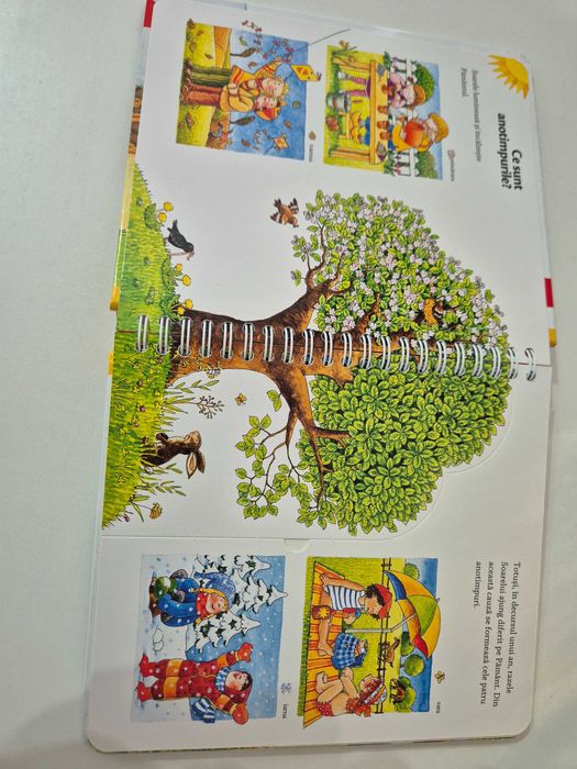 Anotimpurile - Colectia De ce? de ce? Carte pentru copii 2-4 ani,noua