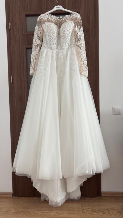 Rochie de mireasa A line noua, cu eticheta