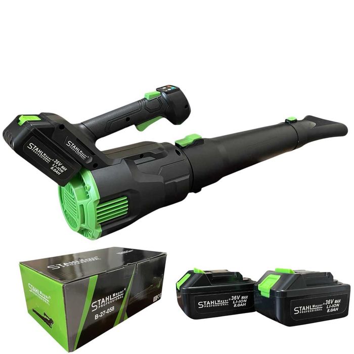Акумулаторна духалка за листа с две батерии 36V 8Ah StahlMayer