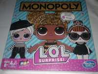 Joc Monopoly LOL Surprise, pioni surpriza, nou, intipluit