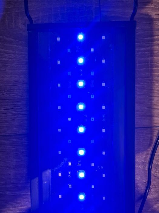 Lampa acvariu Hygger, 22W cu bracheti, 60 cm, folosita
