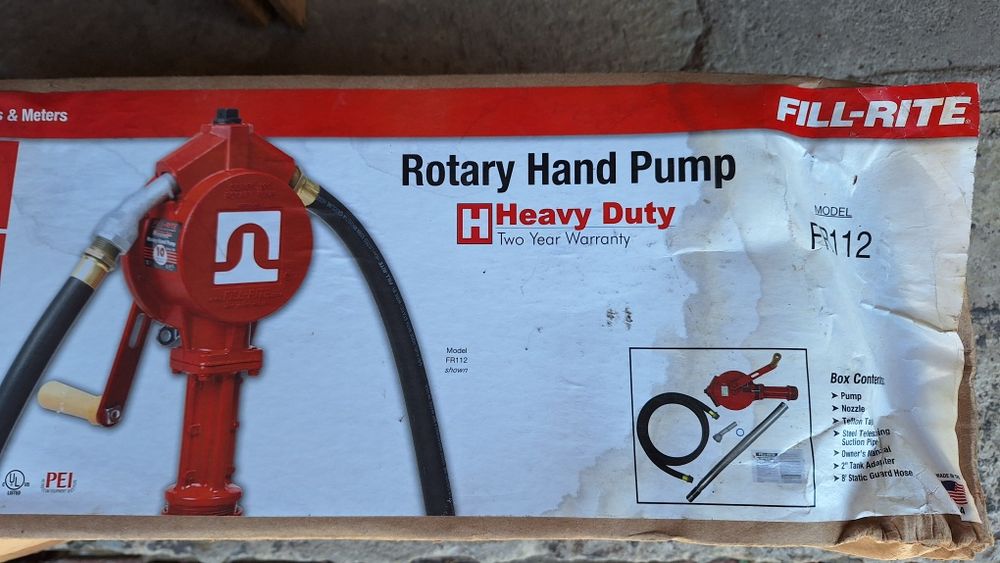 Ручной насос для топлива Fill-Rite FR112