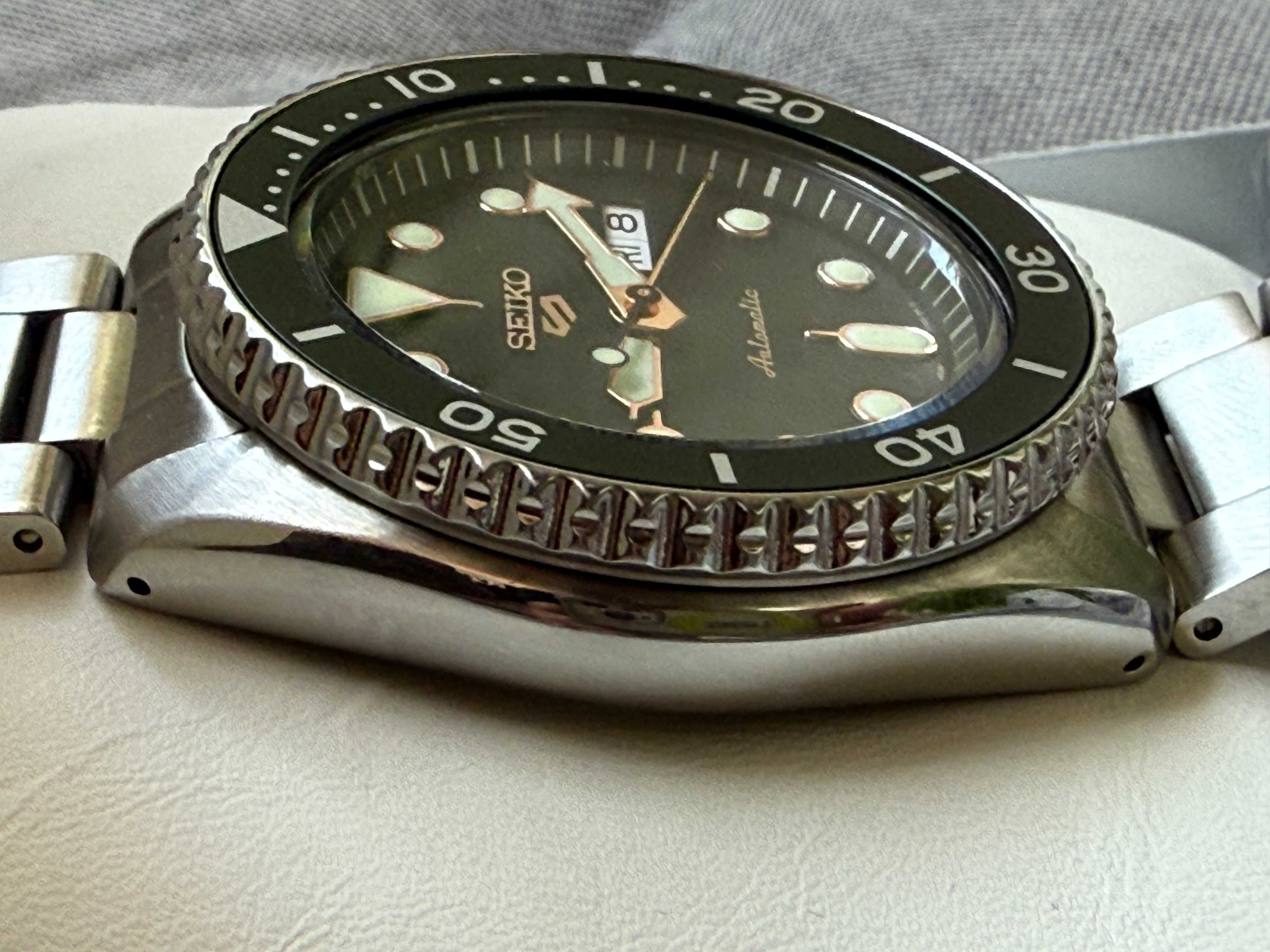 Seiko 5 SPORTS Automatic SRPD63K1 Green Dial