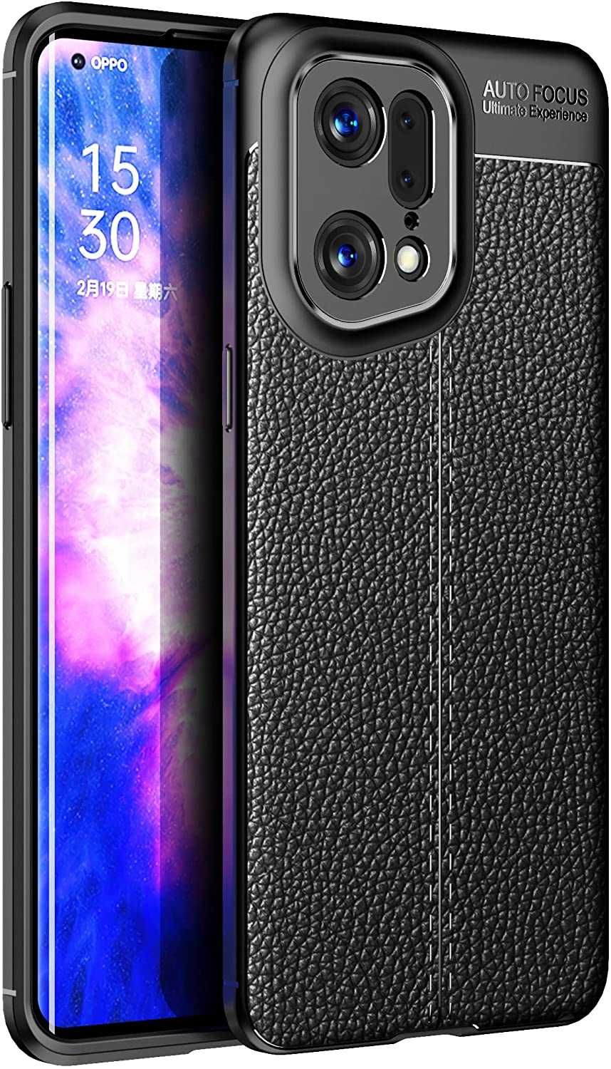 Husa Antisoc model tip PIELE pentru Oppo Find X5 Pro, Oppo A77 5G