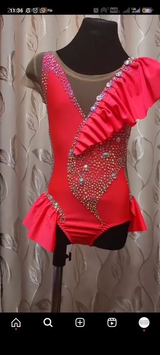 Купальник для художественной гимнастики