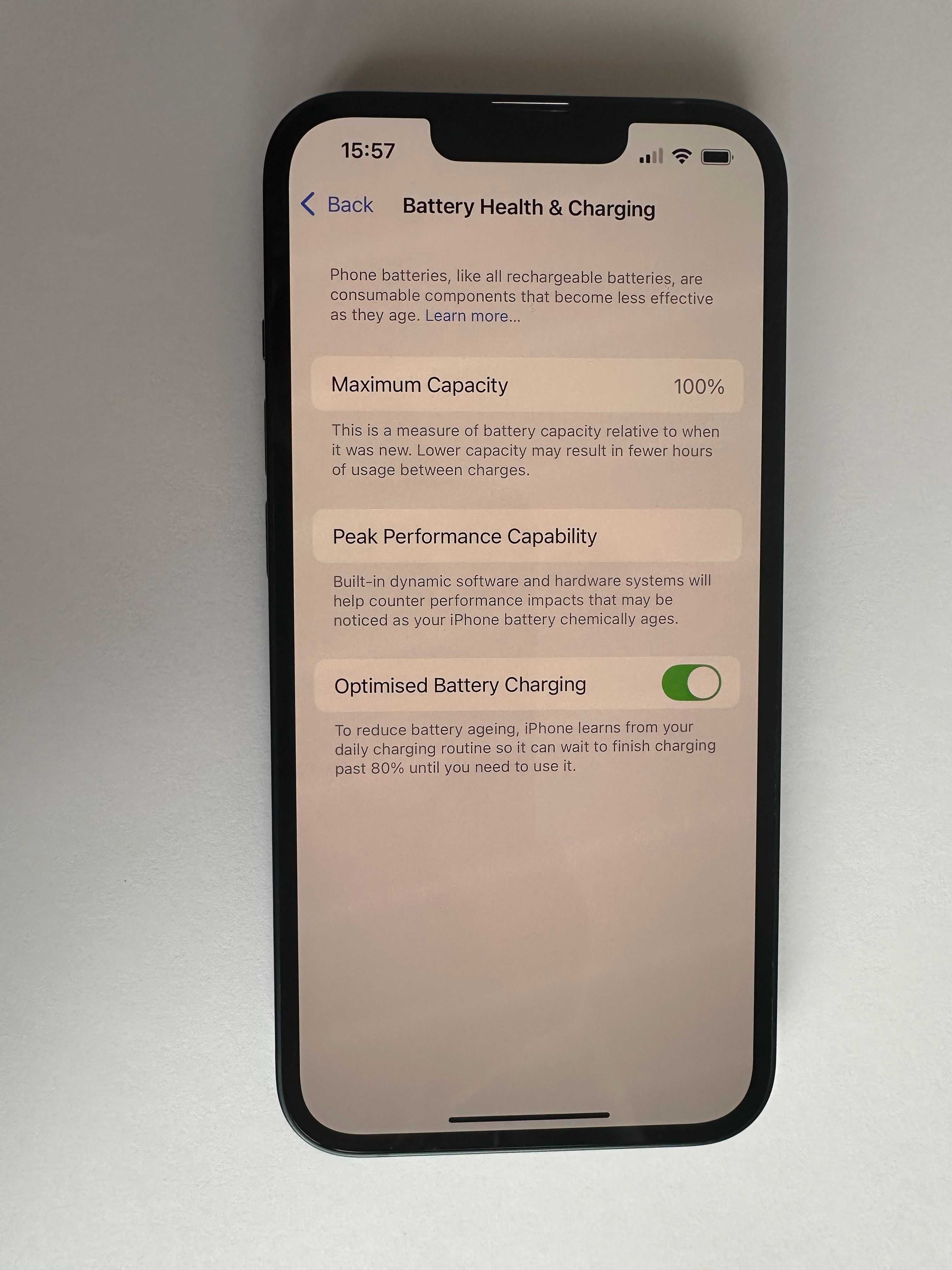 КАТО НОВ !!! iPhone 13 - Черен - 128GB - Отключен - 100% БАТЕРИЯ !!!