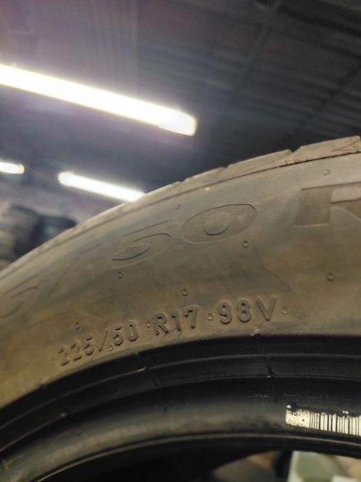 225/50/17" pirelli 1бр.гуми
