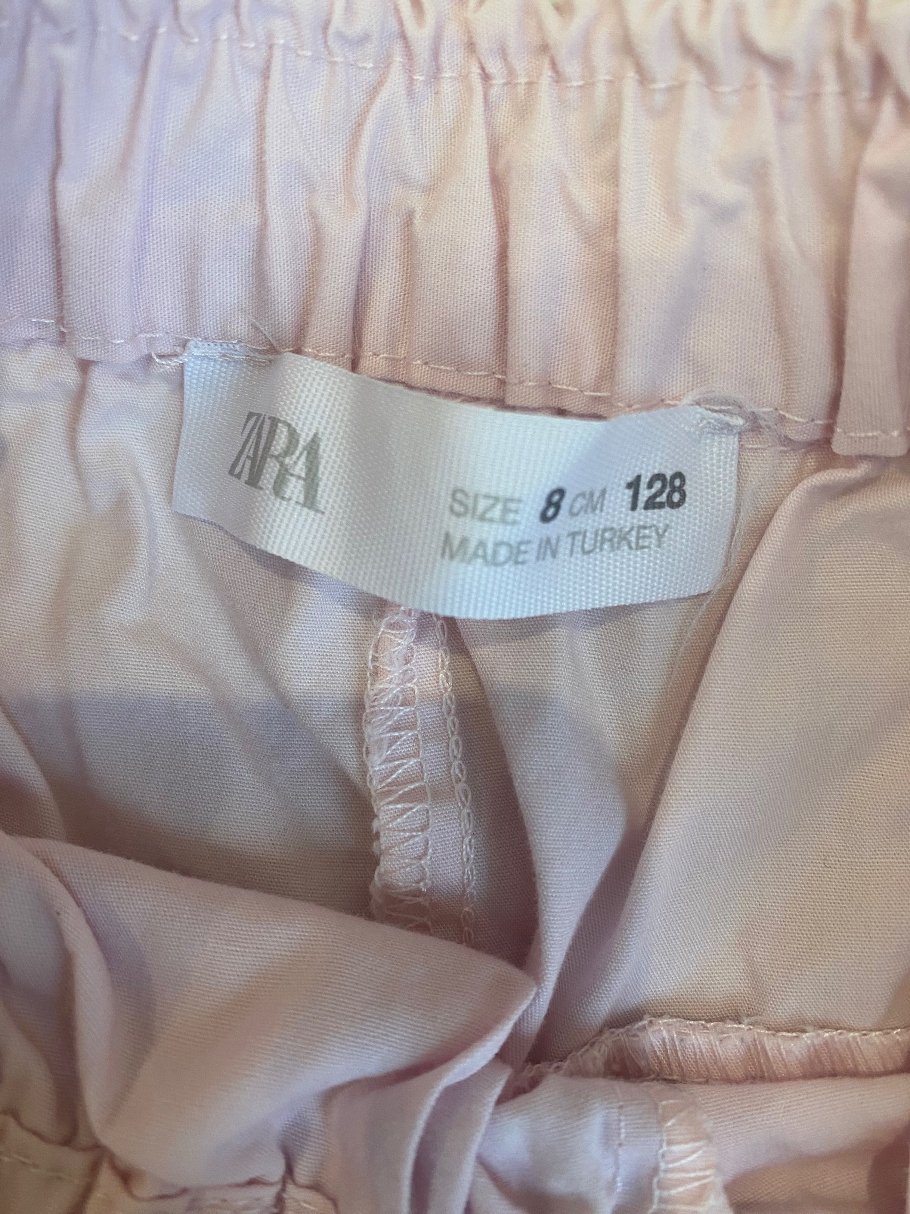 Стилен розов панталон за момиче ZARA