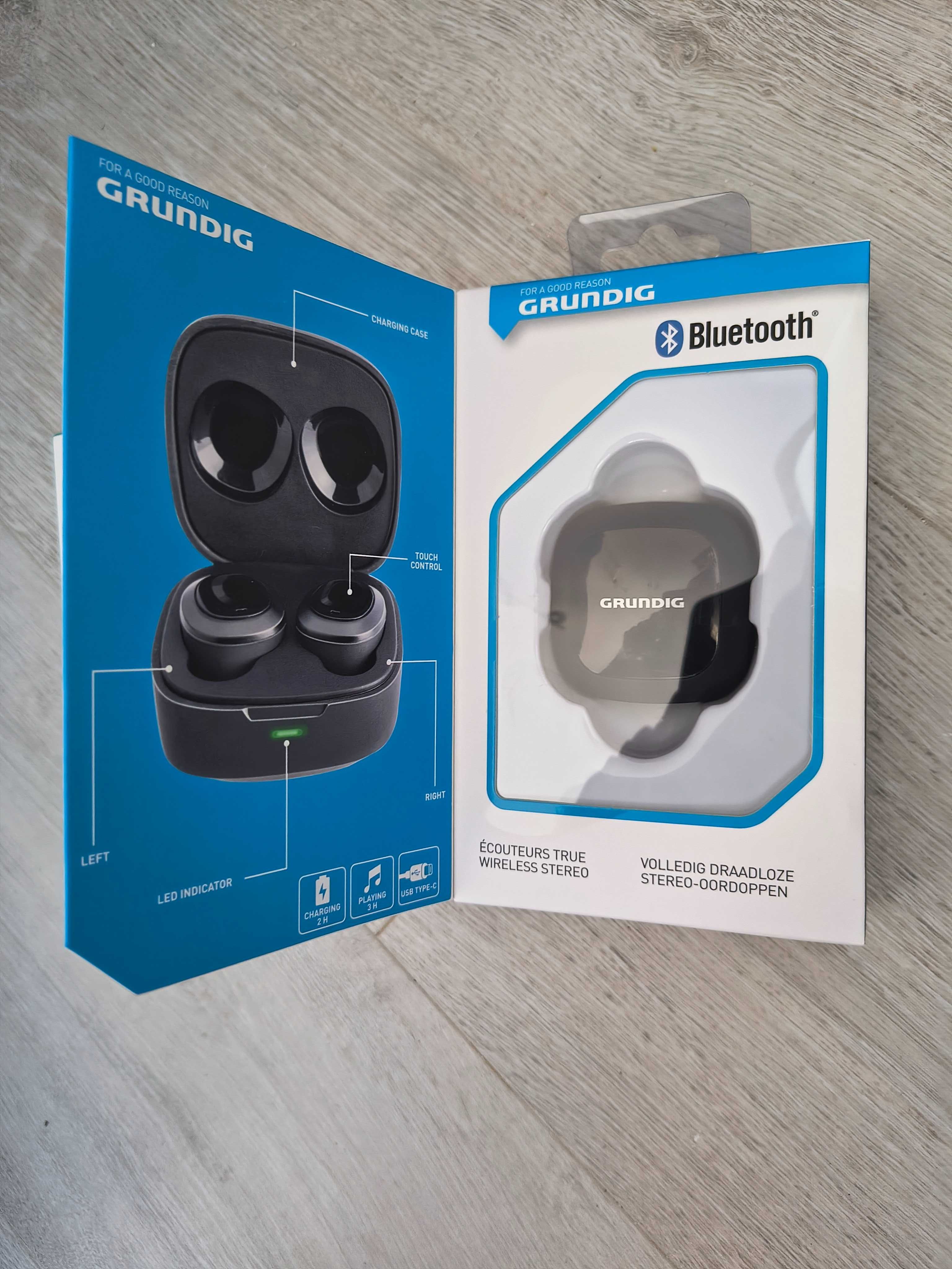 Слушалки Grundig Ttec безжични слушалки bluetooth слушалки handsfree