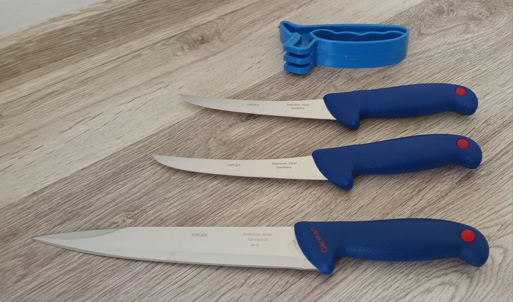 Set 3 Cutite pentru macelarie injunghiat/dezosat/transat