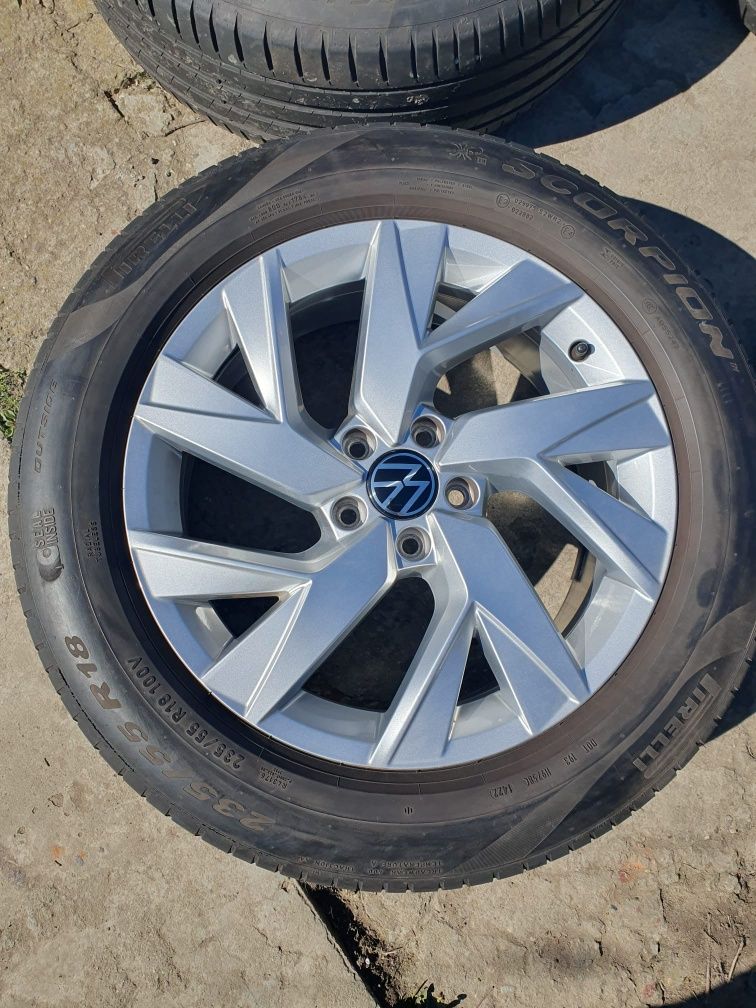 Jante originale VW Tiguan Skoda Kodiaq Seat Tarraco Audi Q3 235 55 18