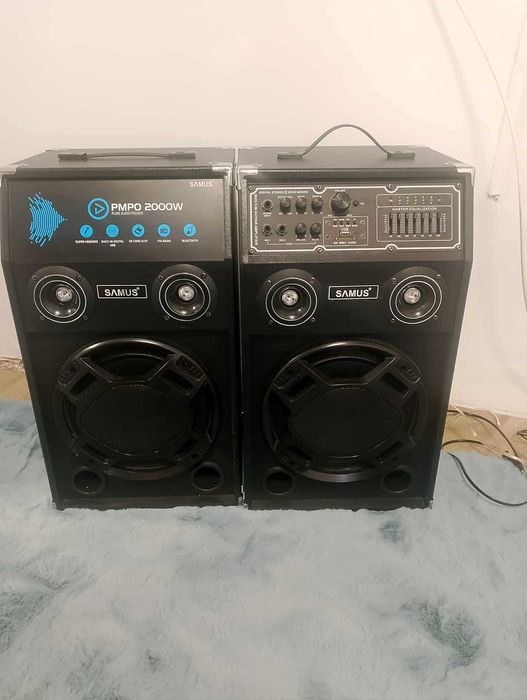 Set boxe audio, Samus 2000 W, Bluetooth-Garantie-Ca noi