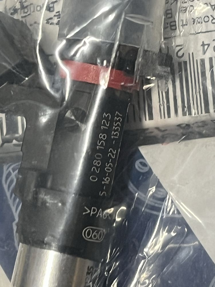 5 броя Бензинови дюзи Bosch 630cc нови