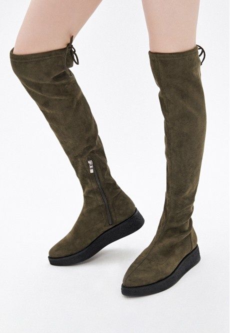 Cапоги Nicole с высоким голенищем и плоской подошвой 39 разм