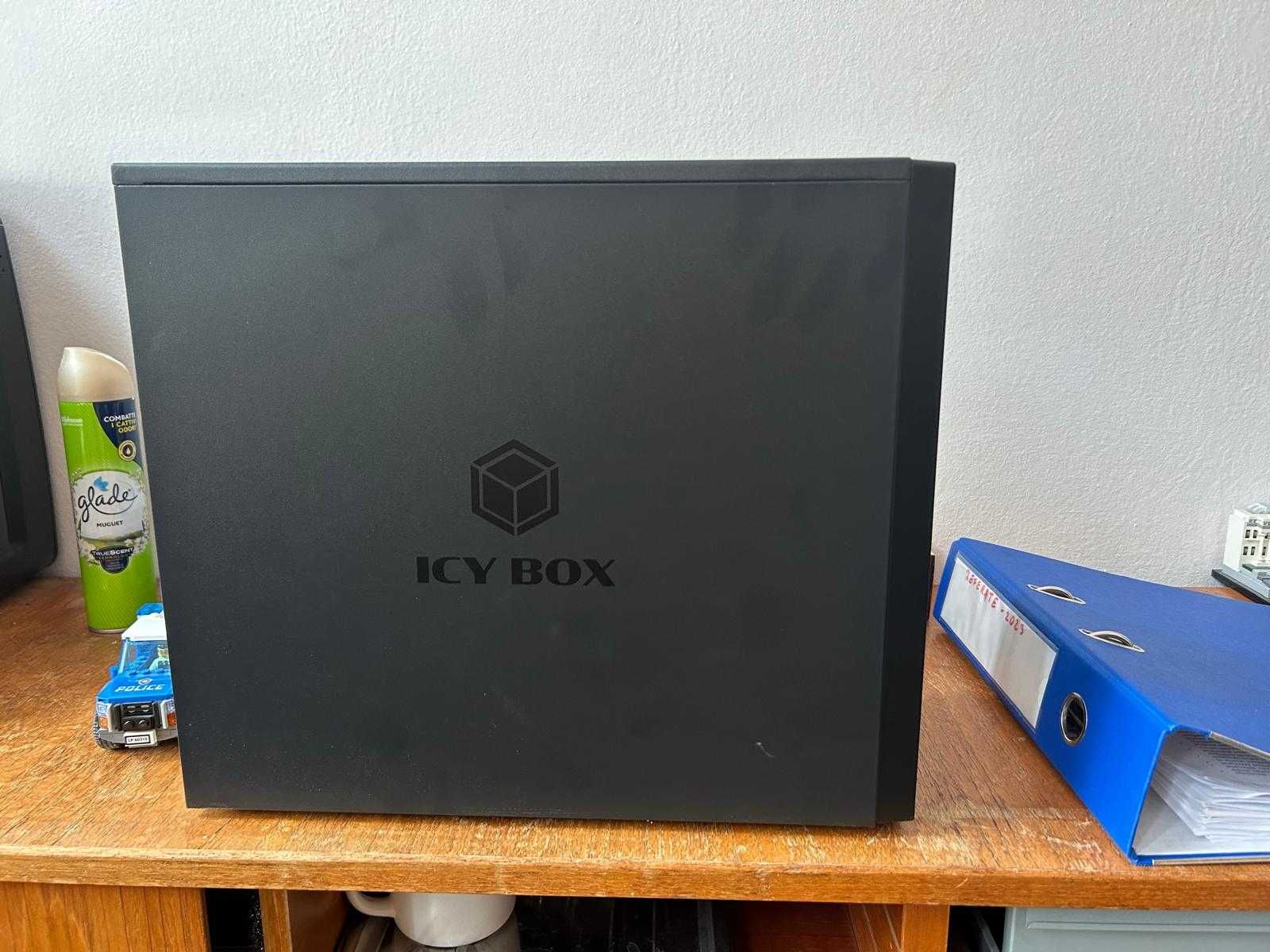 Icy Box Carcasă pentru 10 unități de hard disk 3.5" SATA III