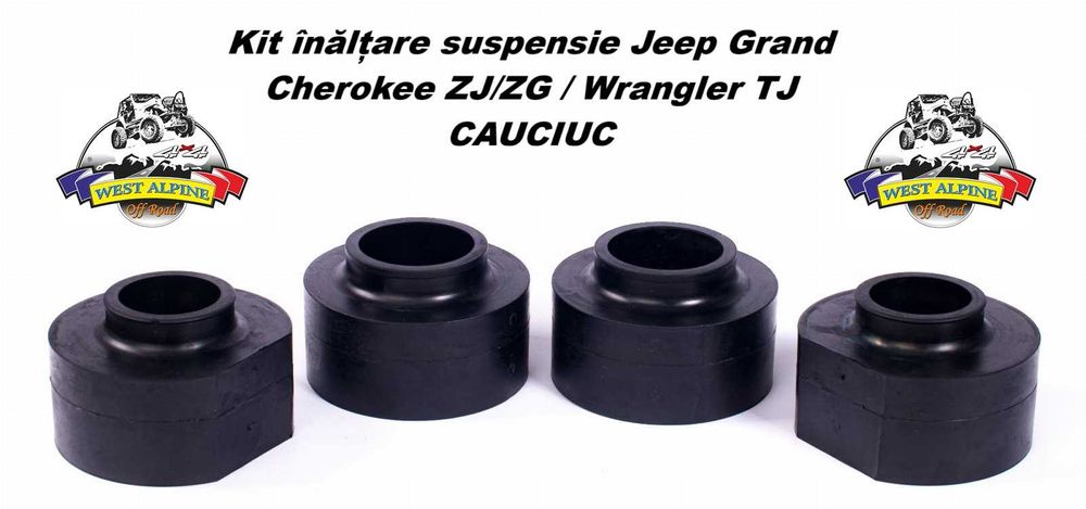 Kit inaltare suspensie bucse arcuri JEEP GRAND CHEROKEE ZJ +5 / +7 cm