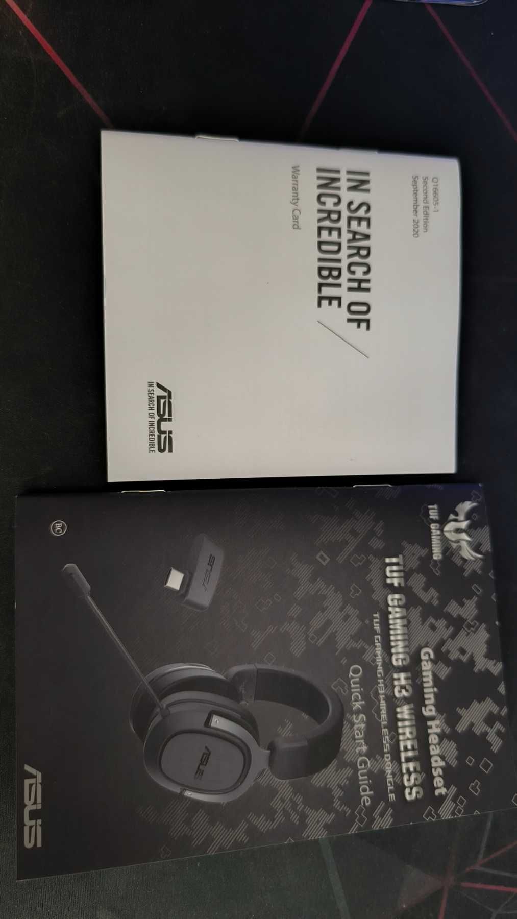 Безжични слушалки Asus Tuf Gaming H3