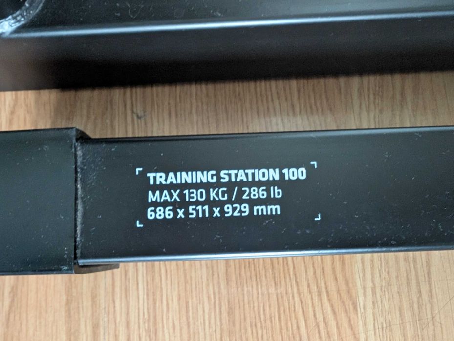 Bară flotări la paralele TS100, Corength, Decathlon.