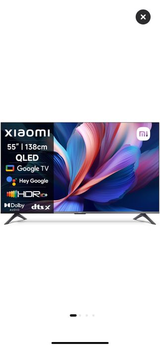 Televizor SmartTv Xiaomi QLED Ultra HD  138 cm 55”nou, in cutie