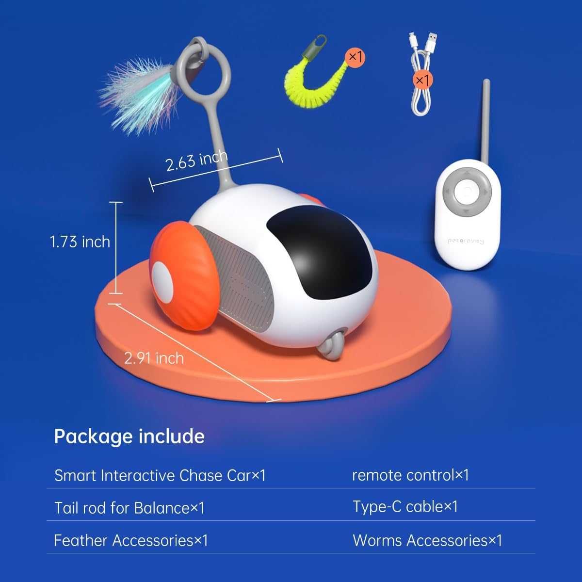 Електрическа играчка за котки Smart Interactiv