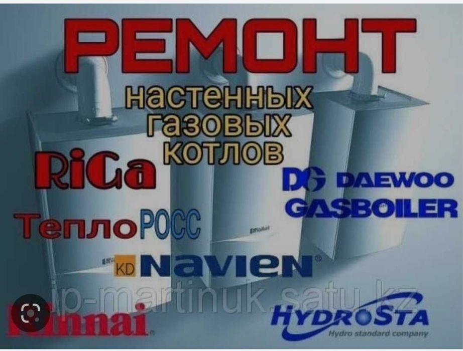 Ремонт и чистка Газовых котлов