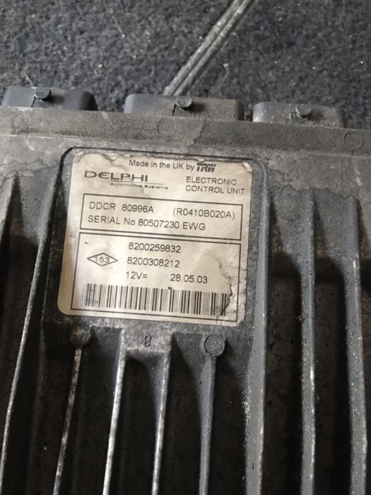 Ecu calculator motor Renault Megane 2 1.5 DCI 1.9 DCI 1.4 16V