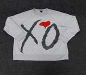 X O  H & M the weeknd XL блуза
