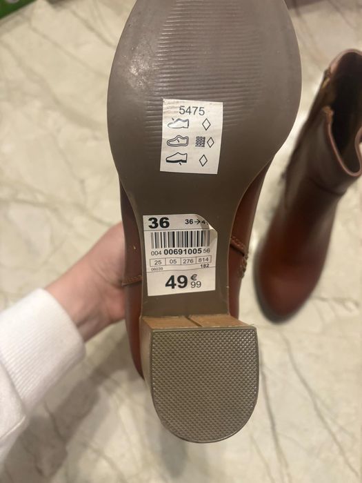 Дамски боти естествена кожа