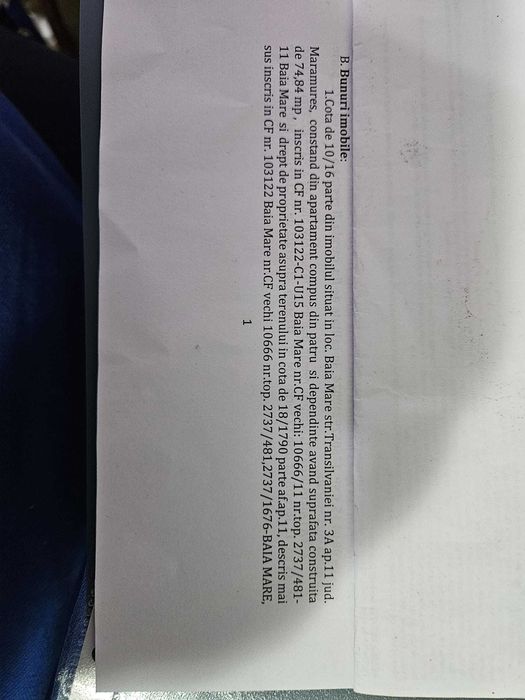 Apartament Central 4 camere Etaj 4 + boxa + garaj - Mag Maramures