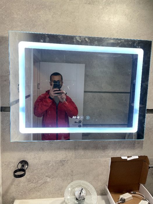 Огледало за баня с лед осветление