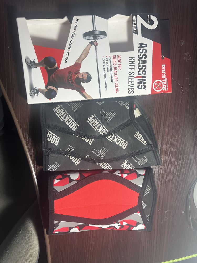 Почти новые Rocktape L – идеальны для штанги и зала
