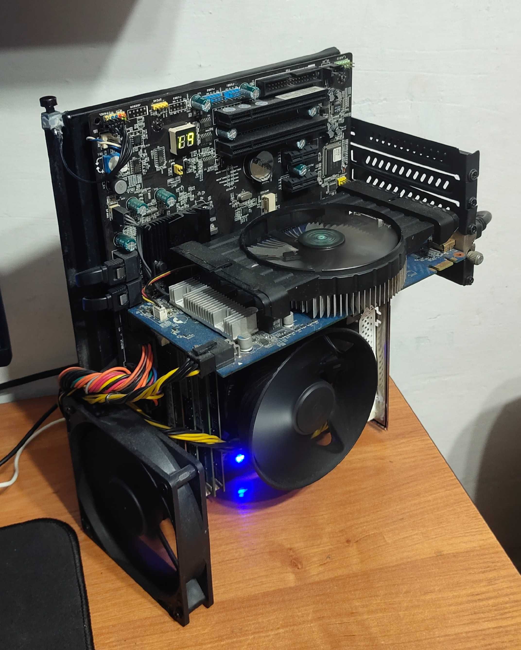 Компьютер 16gb на i7 Видеокарта 550 Ti в Открытом Стендовом Корпусе