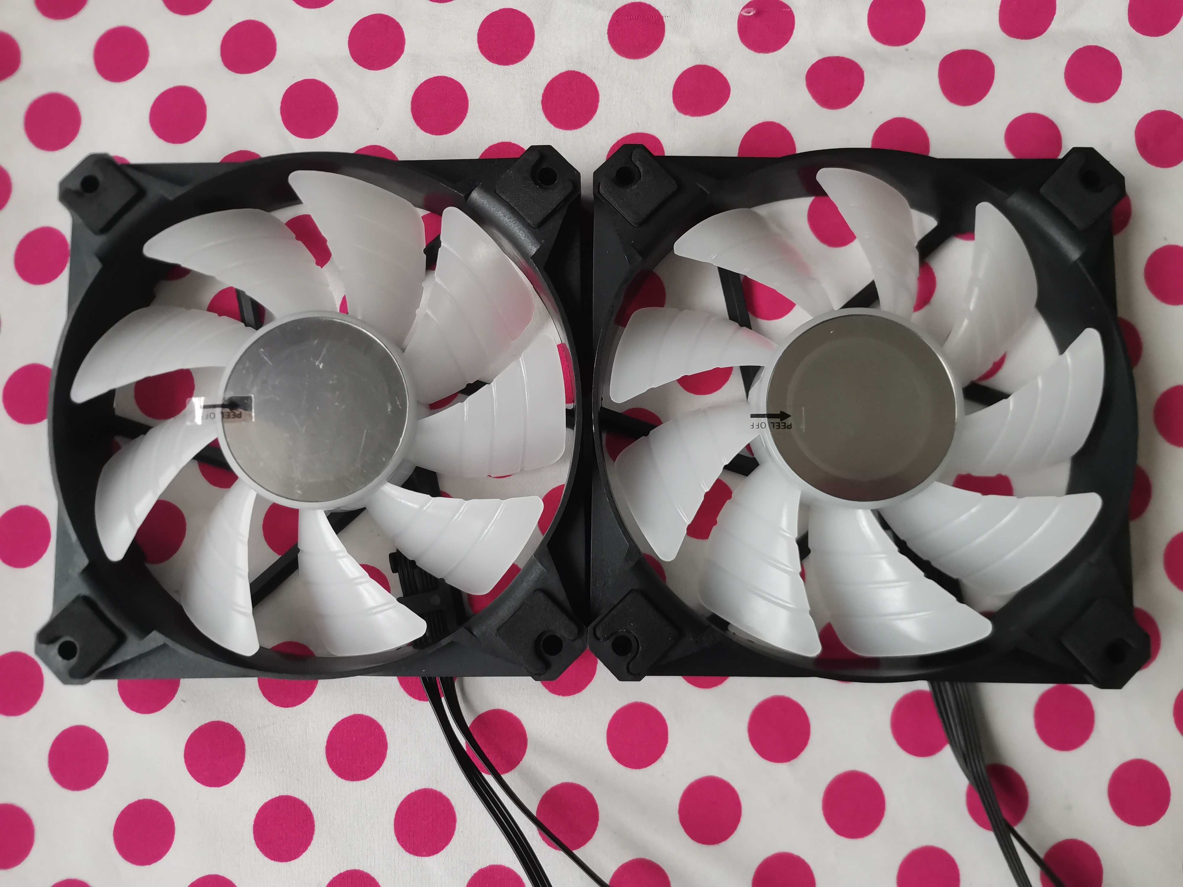 2 X Cooler Ventilator Darkflash INF8 ARGB 120mm.