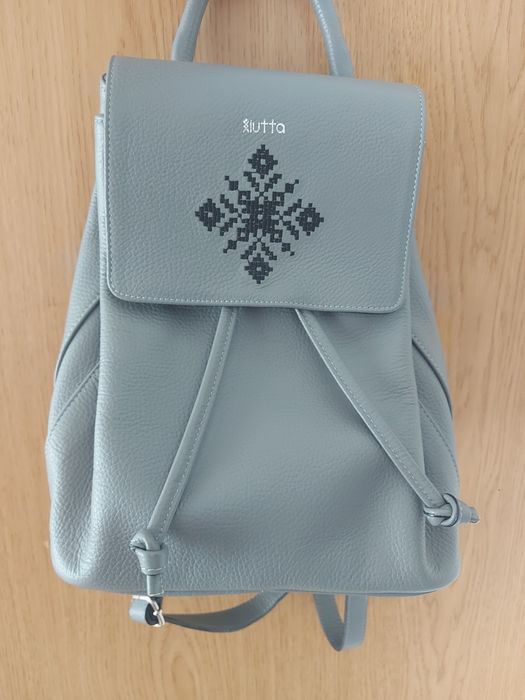 Rucsac din piele brodat Iutta