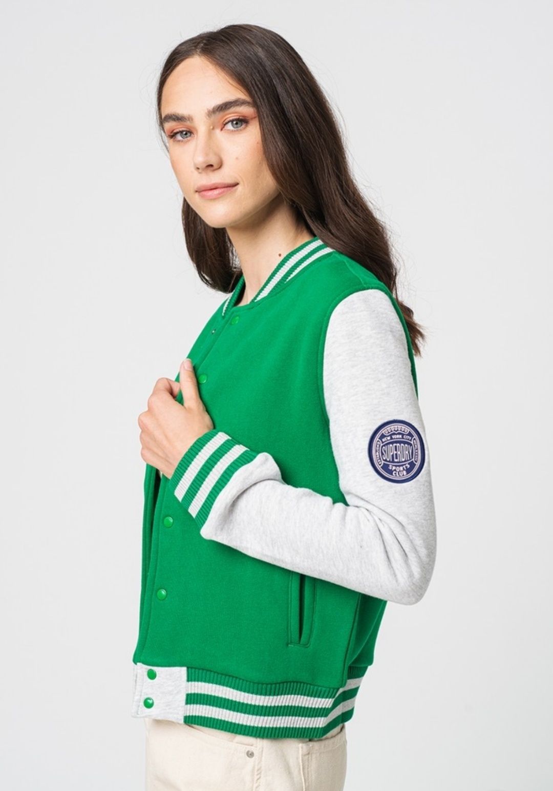 Оригинално ватирано бейзболно яке Superdry