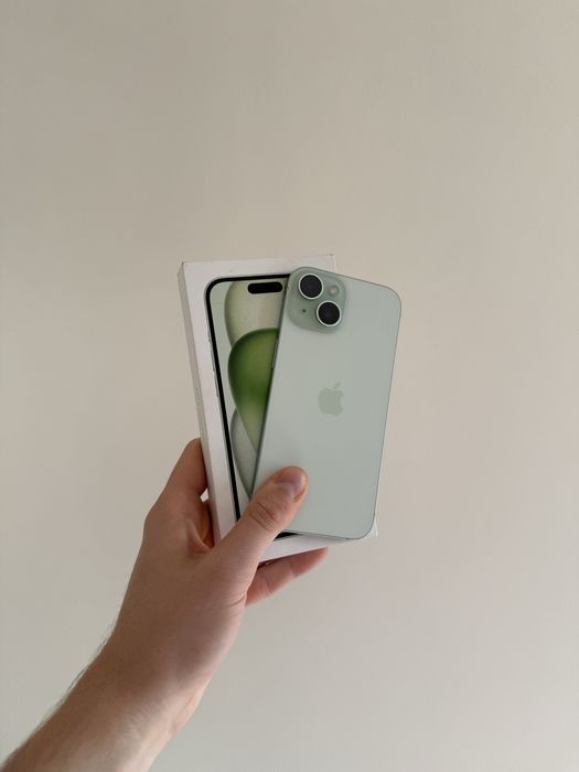 iPhone 15 128gb Green 100%