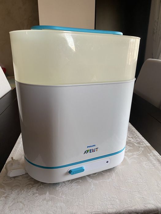 Vand Sterilizator Philips Avent 3 in 1 ca nou + CADOU: Pompa manuala