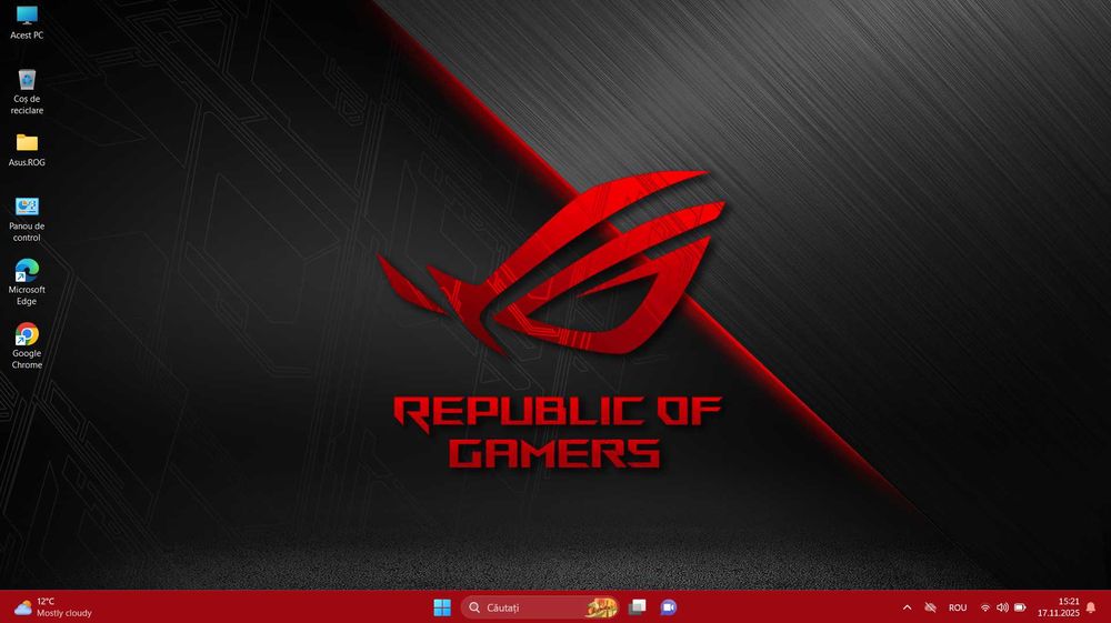 Laptop gaming ASUS ROG - i7-7700 HQ, 32 GB RAM, 2.25 TB Stocare