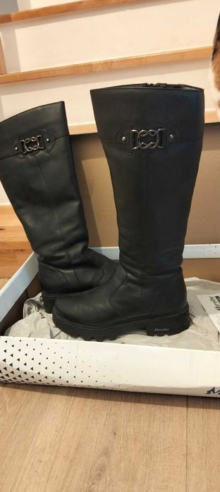 Cizme dama de piele Marelbo