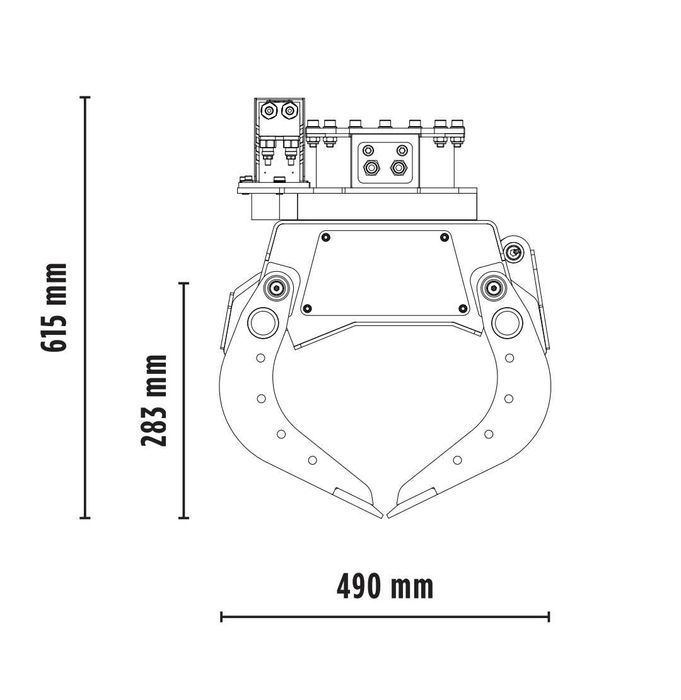 Graifer de sortare MB Crusher MB-G350