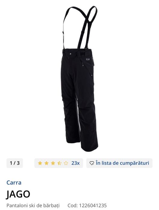 Vand costum  ski Carra