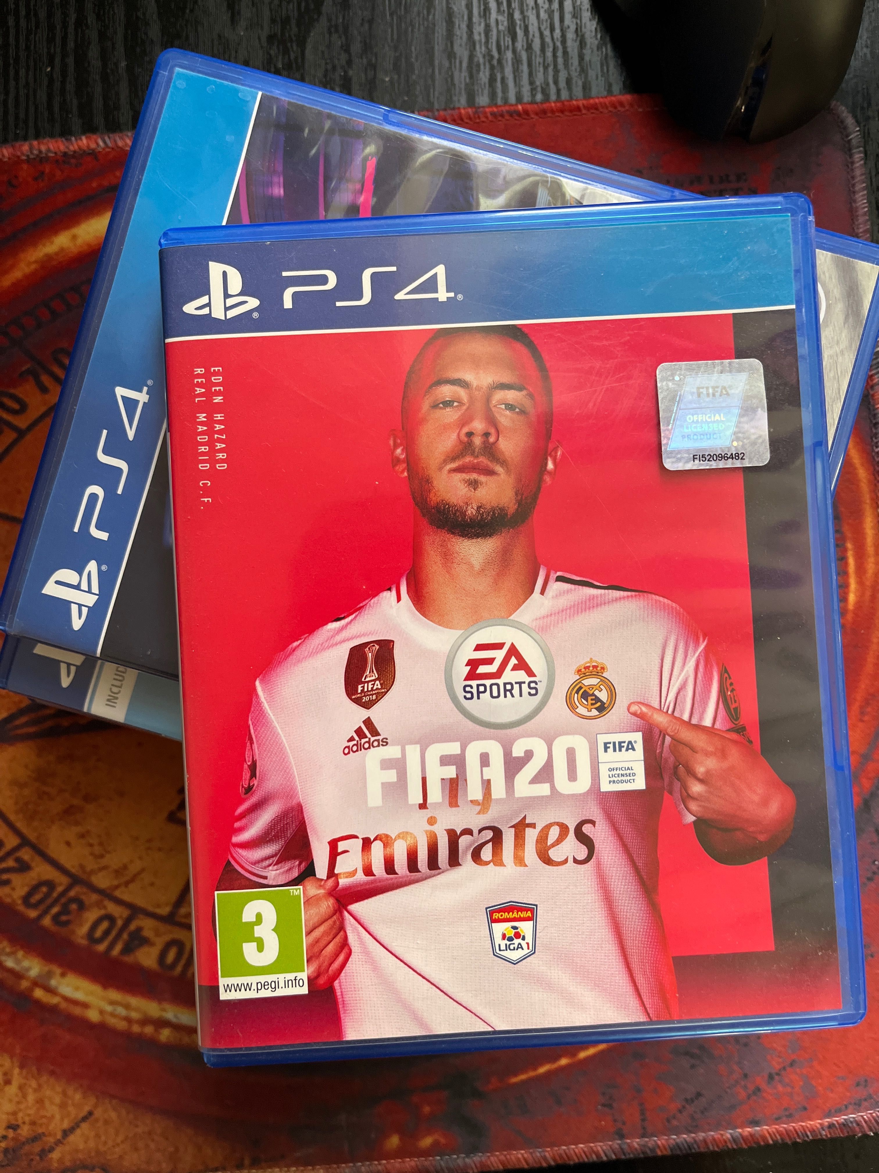 Jocuri ps4 ex: spiderman, need for speed payback, fifa 20, the crew