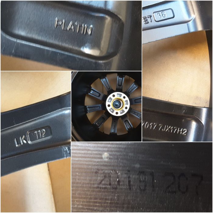 jante aliaj 17; 5x112; Mercedes GLA, GLB, C class w204, w205