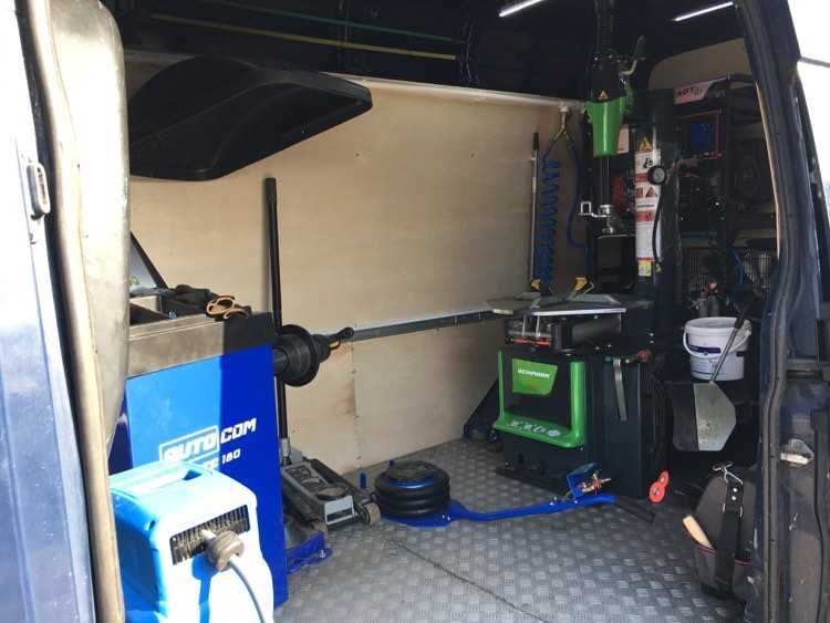 Vulcanizare Mobila Complet Echipata