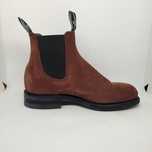 R.M.Williams Women's Chelsea Suede Boot - Red Brown - UK 4(G)/EUR 36,5