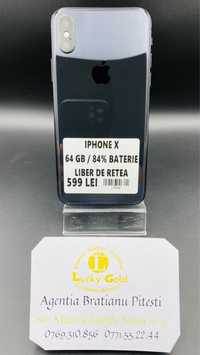Iphone x 64gb 84% baterie cod produs 13540