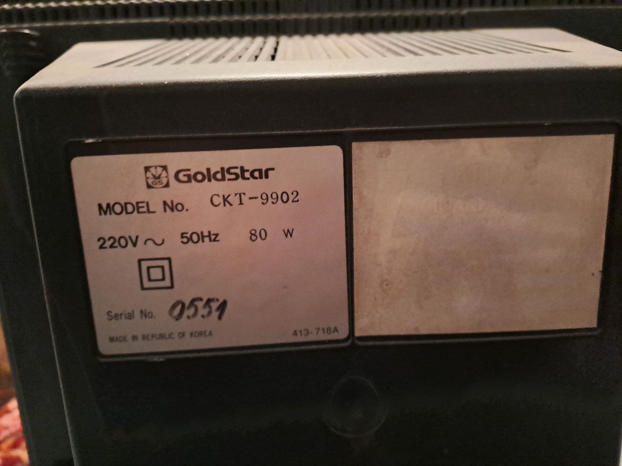 Televizor Goldstar pentru piese