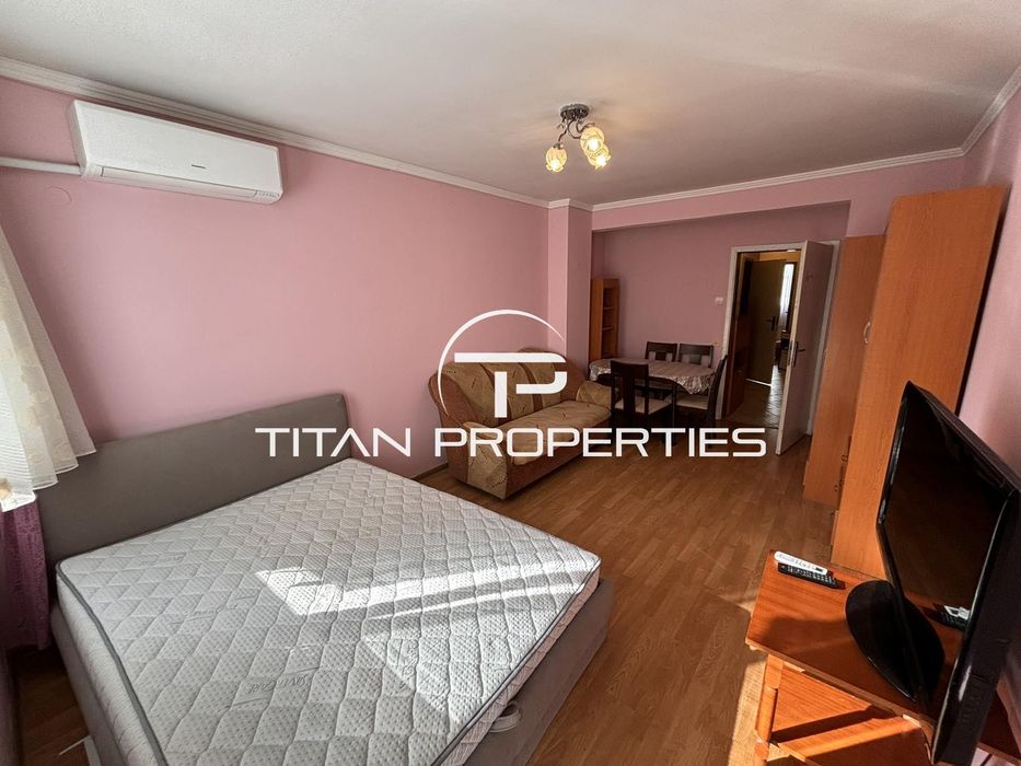 Дава се под наем Едностаен апартамент в Бургас, Възраждане - 43 кв.м за 255 € - Снимка #1